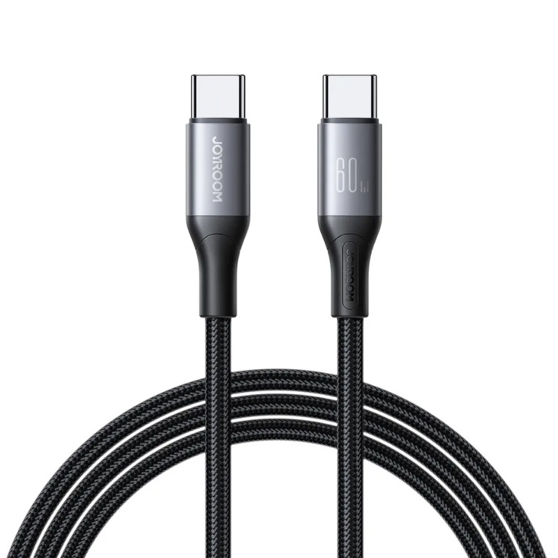 Joyroom Cable USB‑C a USB‑C Flash Series 60 W 1 m, Negro - Ítem